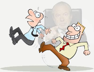 The Sack Race Is Under Way.....